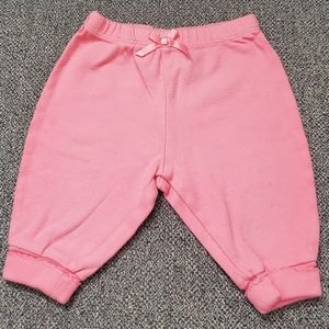 Faded Glory Baby Girl pants Size 0-3m